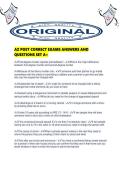 AZ POST CORRECT EXAMS ANSWERS AND QUESTIONS SET A&period;pdf