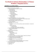 Test Bank for Intimate Relationships 3rd Edition &vert; Thomas N&period; Bradbury & Benjamin R&period; Karney &vert; Chapters 1&ndash;15 Complete