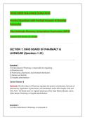OHIO MPJE SULLIVAN EXAM 2026&NewLine;Practice Questions with Verified Answers & Detailed &NewLine;Rationales&NewLine;Ohio Multistate Pharmacy Jurisprudence Examination &lpar;MPJE&rpar;&NewLine;Updated 2026 Version &vert; A&plus; Graded