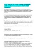 CSA W47&period;1&colon;19 Study Guide Questions with All Correct Answers 2026-2027 Updated&period;