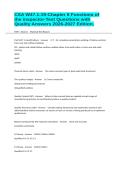 CSA W47&period;1&colon;19-Chapter 8 Functions of the inspector-Test Questions with Quality Answers 2026-2027 Edition&period;