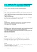 CSA W59-18 Test Questions and Already Solved Solutions 2026-2027 Updated&period;