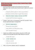 PFCCS Review 2026 &vert; Questions and Answers &vert; Latest Update &vert; High-Yield Critical Care Exam Prep