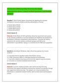 &lpar;FL&rpar; Florida &lpar;CRRA&rpar; Certified Recovery Residence &NewLine;Administrator Exam &vert; Latest Verified Questions and Detailed &NewLine;Answers