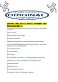 DUNPHY CARE ACTUAL FINALS ANSWERS AND QUESTIONS SET A&period;pdf