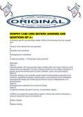 DUNPHY CARE CORE REVIEWS ANSWERS AND QUESTIONS SET A&period;pdf