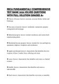 RECA FUNDAMENTALS COMPREHENSIVE&NewLine;TEST BANK 2026 SOLVED QUESTIONS&NewLine;WITH FULL SOLUTION GRADED A&plus;
