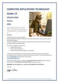 Gr 12 CAT Prelim 2026 Summarised by Juffrou Ansie