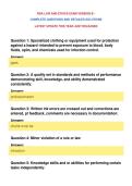 RDA LAW AND ETHICS EXAM VERSION B &NewLine;COMPLETE QUESTIONS AND DETAILED SOLUTIONS&NewLine;LATEST UPDATE THIS YEAR JUST RELEASED
