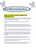 GMS 6401 CORRECT EXAMS ANSWERS AND QUESTIONS SET A&period;pdf