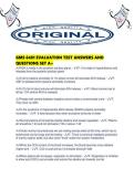 GMS 6401 EVALUATION TEST ANSWERS AND QUESTIONS SET A&period;pdf
