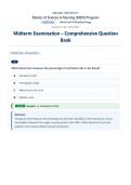 Midterm  Exam - NURS6501 &sol; NURS 6501 &lpar;Latest 2026 &sol; 2027&rpar; &colon; Advanced Pathophysiology - Questions and Verified Answers - Walden