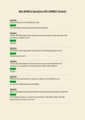 BAIL BONDS  Exam Questions with CORRECT Answers