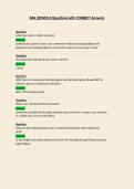 BAIL BONDS  Exam Questions with CORRECT Answers&NewLine;