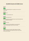 BAIL BONDS  Exam Questions with CORRECT Answers
