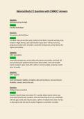 Balanced Body Exam Questions with CORRECT Answers