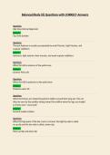 Balanced Body Exam Questions with CORRECT Answers