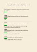Balanced Body Exam Questions with CORRECT Answers