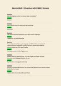 Balanced Body Exam Questions with CORRECT Answers