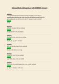 Balanced Body Exam Questions with CORRECT Answers