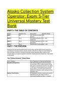 Alaska DEC Collection System Operator Exam 2026&sol;2027&colon; S-Tier Universal Mastery Test Bank &lpar;Questions & Rationales&rpar;