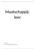 Maatschappijleer &ndash; SE4 Verzorgingsstaat &ndash; VWO 5 &ndash; complete samenvatting hoofdstuk 5