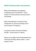 NR 507 Final Exam with correct answers