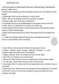 COA Practice Test &vert; Certified Ophthalmic Assistant Exam Questions & Study Guide