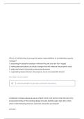 NJ REAL ESTATE EXAM QUESTIONS WITH CORRECT ANSWERS&period;&period;
