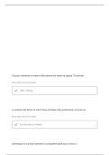 NJ REAL ESTATE - CONTRACTS REVIEW QUESTIONS WITH CORRECT ANSWERS