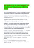 H&R Block Income Tax Course Questions 2026 &vert; Verified Questions and Answers &vert; Latest Update &vert; Complete Tax Preparation Exam Prep