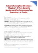Catalano Nursing Now 8th Edition &ndash; Chapters 1-28 Test&period; Complete Questions and Verified Answers Pass Guaranteed - A&plus; Graded &period;
