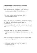 COA General Medical Knowledge &vert; Ophthalmic Assistant Study Guide & Exam Review
