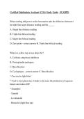 Certified Ophthalmic Assistant &lpar;COA&rpar; Study Guide &vert; JCAHPO Exam Prep & Review