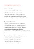Certified Ophthalmic Assistant &lpar;COA&rpar; Exam Review &vert; Study Guide&comma; Practice Questions & Prep