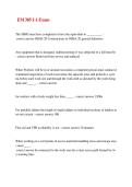 EM 385-1-1 Exam &vert; Practice Questions&comma; Correct Answers & Safety Study Guide