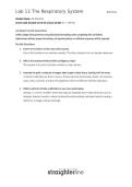 Lab 13&colon; The Respiratory System &ndash; BIO202L &ndash; Biology Laboratory &ndash; Lab Study Guide