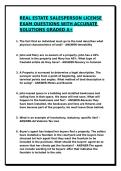 WALL STREET PREP REAL ESTATE TECHNICALS EXAM WITH CORRECT SOLUTIONS&sol;EXAMS UPDATED &period;&sol;GRADED A&plus; &sol;JUST RELEASED &excl;&excl;&excl;