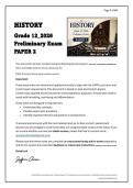 Gr 12 History Prelim P2 2026 Summarised by Juffrou Ansie