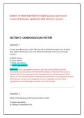 Barkley 3P Exam Study Guide&colon; Advanced Pathophysiology&comma; Pharmacology & Physical Assessment Practice Test