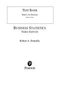 Business Statistics&comma; 3rd Edition &ndash; Robert A&period; Donnelly &ndash; Complete Instructor&rsquo;s Solutions Manual &lpar;Chapters 1&ndash;18&rpar;