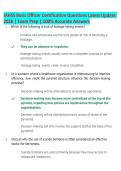 IAHSS Basic Officer Certification Exam 2026 &vert; Questions and Answers &vert; Latest Update &vert; Complete Healthcare Security Prep