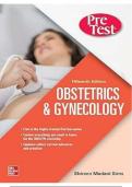 OB&sol;GYN PreTest Self-Assessment and Review - The Ultimate Test Bank&colon; 500&plus; High-Yield Q&A&comma; Expert Explanations&comma; and Clinical Vignettes