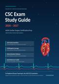 CSC Exam Study Guide  &vert; Cardiac Surgery Certification Prep
