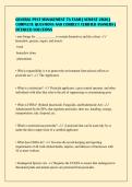 GENERAL PEST MANAGEMENT 7A EXAM &vert; NEWEST 2026 &vert;&NewLine;COMPLETE QUESTIONS AND CORRECT VERIFIED ANSWERS &vert;&NewLine;DETAILED SOLUTIONS&NewLine;