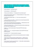 NAMS MENOPAUSE CERTIFICATION EXAM &lpar;MSCP&rpar; &vert; 2026 &vert;&NewLine;VERIFIED PRACTICE QUESTIONS AND CORRECT ANSWERS &vert;&NewLine;DETAILED RATIONALES