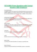 D774 WGU Exam Questions with Correct Answers 2026 Graded A&plus;