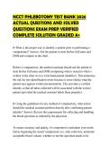 NCCT PHLEBOTOMY TEST BANK 2026&NewLine;ACTUAL QUESTIONS AND SOLVED&NewLine;QUESTIONS EXAM PREP VERIFIED&NewLine;COMPLETE SOLUTION GRADED A&plus;