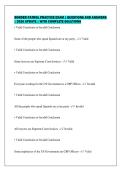 BORDER PATROL PRACTICE EXAM &vert; QUESTIONS AND ANSWERS&NewLine;&vert; 2026 UPDATE &vert; WITH COMPLETE SOLUTIONS