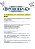 FL CAM EXAMS ALL SET ANSWERS AND QUESTIONS SET A&period;pdf